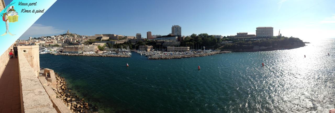 Les Marches De St Charles - 100M2 Lejlighed Marseille Eksteriør billede