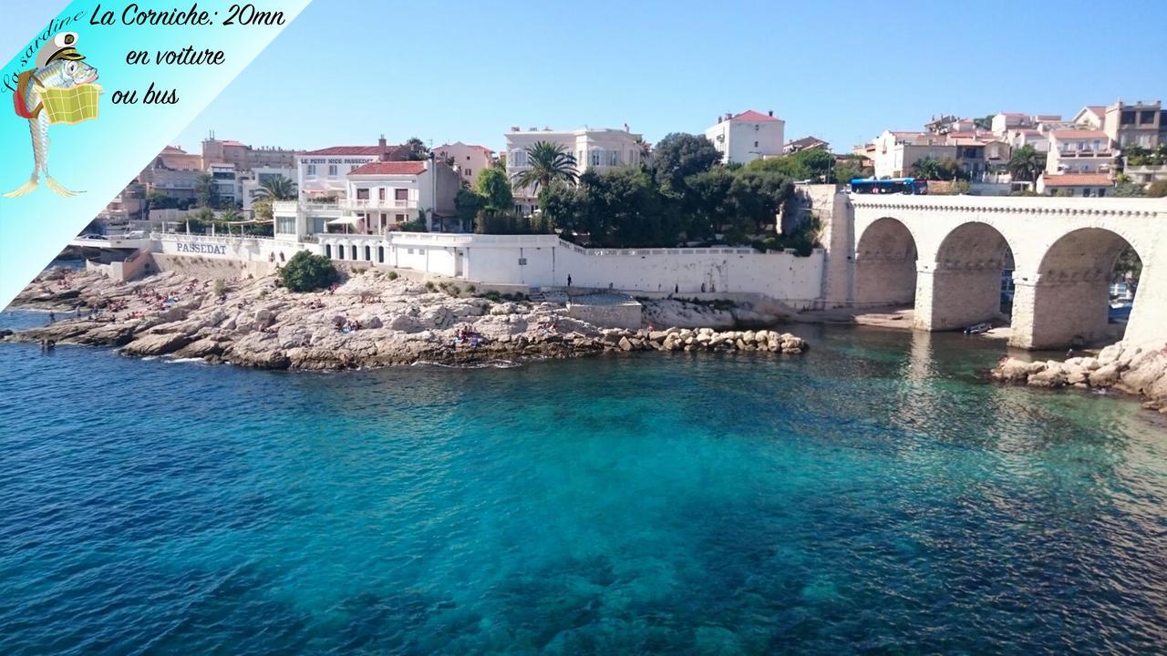 Les Marches De St Charles - 100M2 Lejlighed Marseille Eksteriør billede