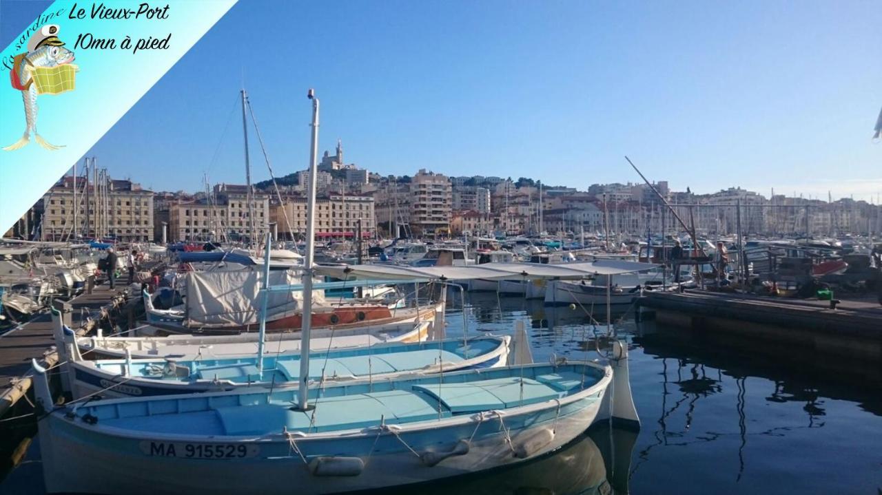 Les Marches De St Charles - 100M2 Lejlighed Marseille Eksteriør billede